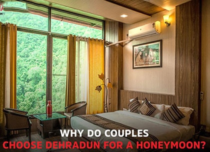 Why do couples choose Dehradun for a honeymoon?